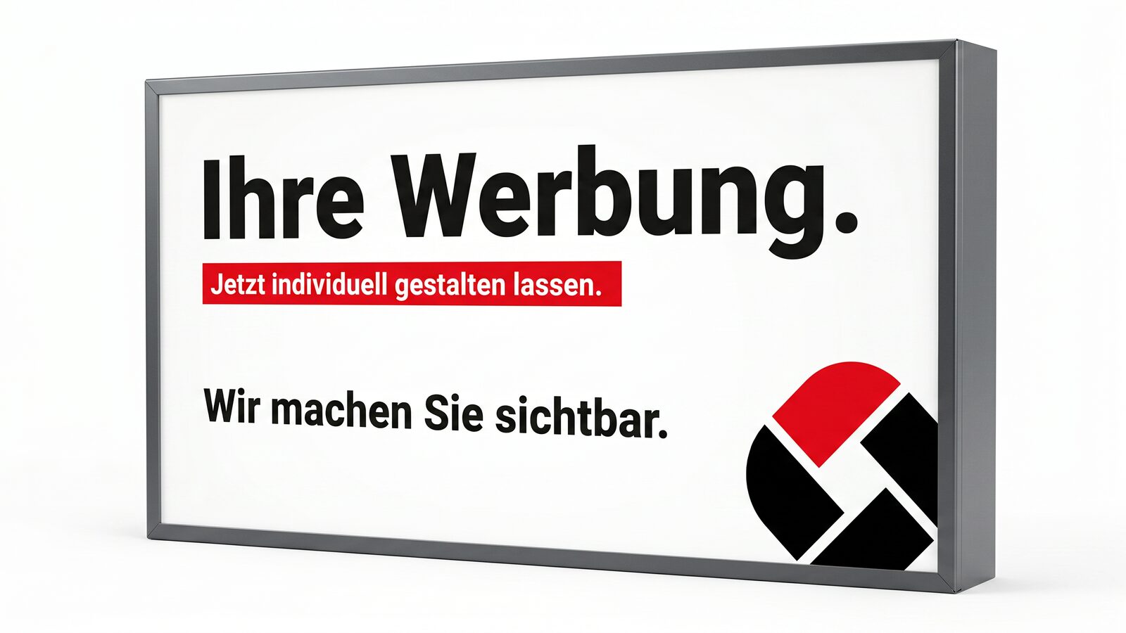 Profil 3 - Vollleuchtende Buchstaben